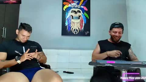 Snapshot of the_golden_boys chatting on 02/04/25, 10:45 SCOTT  THEO  KAMERON  GENDERSON online show from 02/04/25, 10:45