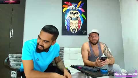 Snapshot of the_golden_boys chatting on 02/11/25, 12:17 SCOTT  THEO  KAMERON  GENDERSON online show from 02/11/25, 12:17