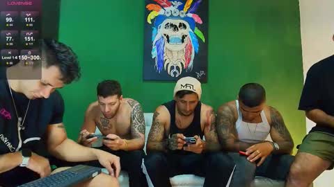 Snapshot of the_golden_boys chatting on 10/29/25, 02:36 SCOTT  THEO  KAMERON  GENDERSON online show from 10/29/25, 02:36