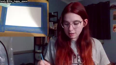 Snapshot of the_happy_space chatting on 02/18/25, 02:38 MATERNITY LEAVE online show from 02/18/25, 02:38