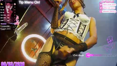 Snapshot of the_velvet_sandra chatting on 03/06/26, 05:15 Sandra 3 online show from 03/06/26, 05:15