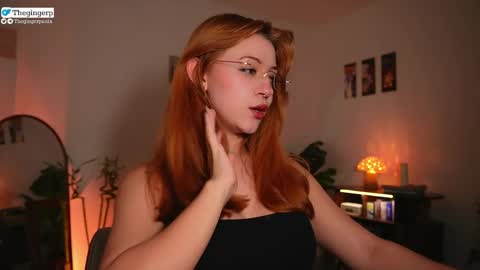 Snapshot of thegingerp chatting on 05/23/26, 11:31 Streaming mostly at online show from 05/23/26, 11:31