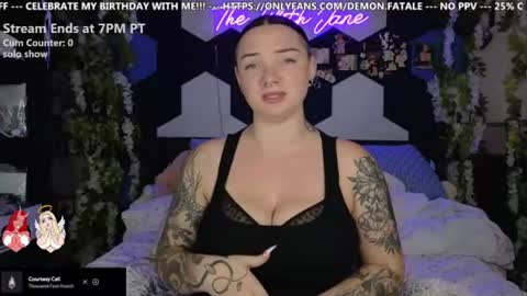 Lilith Jane online show from 07/30/26, 12:09