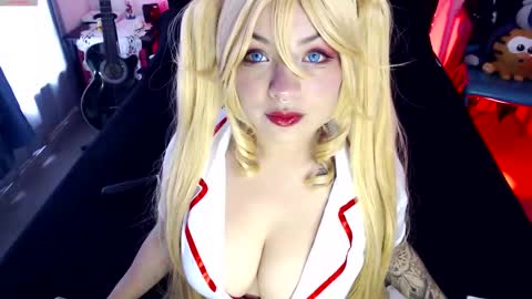 Snapshot of theprojectsara1 chatting on 02/24/25, 02:15 Sara online show from 02/24/25, 02:15