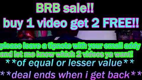 Ana Adrenal  online show from 12/05/25, 09:18