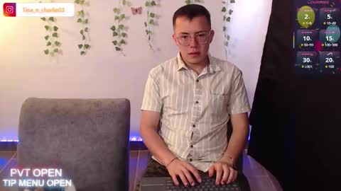 Snapshot of tina_n_charlie chatting on 05/18/26, 03:29 Tina N Charlie online show from 05/18/26, 03:29