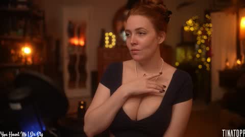 Snapshot of tinatopp chatting on 11/23/25, 03:06 Tina - online show from 11/23/25, 03:06