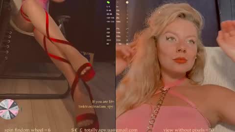 Snapshot of totally_spy chatting on 05/11/26, 01:06 Madam Viktoria Vacation in Portugal 2811 - 0412 online show from 05/11/26, 01:06