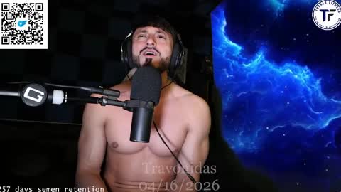 Snapshot of travonidas chatting on 04/17/26, 12:57 Greek God online show from 04/17/26, 12:57