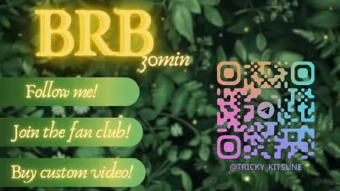 Snapshot of trickykitsune chatting on 04/20/26, 02:31 trickykitsune online show from 04/20/26, 02:31
