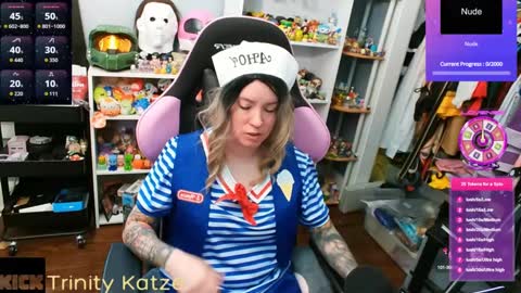 Snapshot of trinitykatze chatting on 10/02/25, 07:54 Trin Kat pet online show from 10/02/25, 07:54