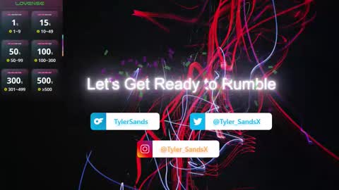 Snapshot of tylersands chatting on 12/18/25, 02:34 Tyler Sands online show from 12/18/25, 02:34