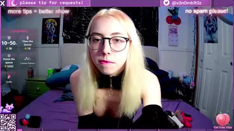 Snapshot of v3n0mb1t3z chatting on 01/13/25, 04:18 kermit online show from 01/13/25, 04:18