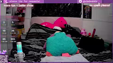 Snapshot of v3n0mb1t3z chatting on 02/08/25, 04:47 kermit online show from 02/08/25, 04:47