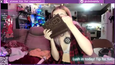 Snapshot of v3n0mb1t3z chatting on 11/28/25, 03:09 kermit online show from 11/28/25, 03:09