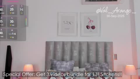 Snapshot of valentina_arango chatting on 09/30/25, 05:18 Val arango  online show from 09/30/25, 05:18