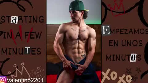 Snapshot of valentino_2201 chatting on 07/28/26, 02:29 Valentino - 15 OFF valentino2201 online show from 07/28/26, 02:29
