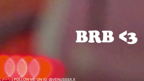 Snapshot of venussx_x chatting on 01/30/25, 06:43 Venus MY BDAY 29 SEPT online show from 01/30/25, 06:43