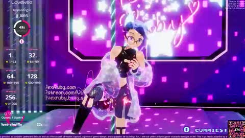 Snapshot of vexruby chatting on 11/09/25, 01:04 Vex Ruby online show from 11/09/25, 01:04