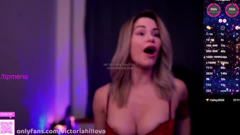 Snapshot of victoriahillova chatting on 12/18/24, 03:37 Victoria Hillova online show from 12/18/24, 03:37