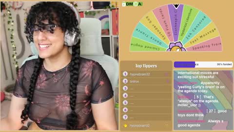 Snapshot of violentlycurly chatting on 03/31/26, 10:10 Curly the Coin Operated Toy online show from 03/31/26, 10:10