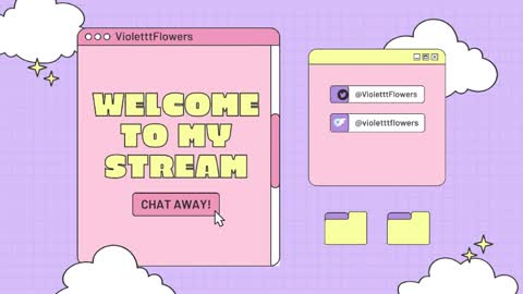 Snapshot of violetttflowers chatting on 04/04/26, 08:06 Violet Flowers online show from 04/04/26, 08:06