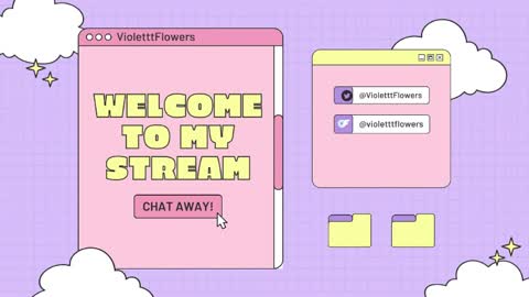 Snapshot of violetttflowers chatting on 06/07/26, 04:16 Violet Flowers online show from 06/07/26, 04:16