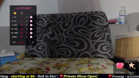 Snapshot of webchrissy chatting on 01/02/25, 10:01 Chrissy online show from 01/02/25, 10:01