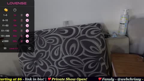 Snapshot of webchrissy chatting on 01/25/25, 07:49 Chrissy online show from 01/25/25, 07:49