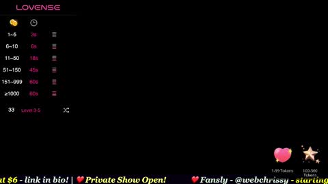 Snapshot of webchrissy chatting on 03/02/25, 10:03 Chrissy online show from 03/02/25, 10:03