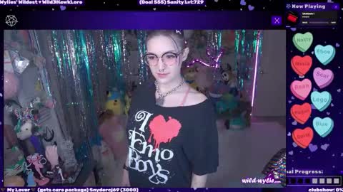 Snapshot of wildwylie chatting on 02/11/26, 03:22 Wylie Wanderlust online show from 02/11/26, 03:22