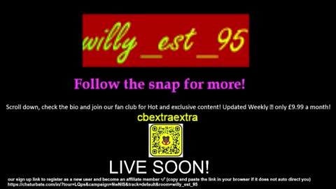 willy_est_95 online show from 01/13/26, 03:28