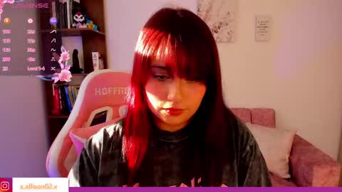 Snapshot of x_allison02x chatting on 09/09/25, 09:36 Allison online show from 09/09/25, 09:36