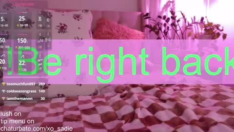 Xo Sadie online show from 12/30/24, 07:26