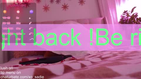 Snapshot of xo_sadie chatting on 02/02/26, 06:01 Xo Sadie online show from 02/02/26, 06:01