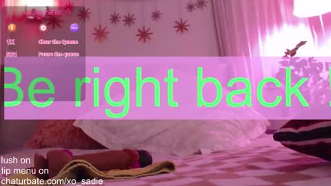 Snapshot of xo_sadie chatting on 02/24/26, 08:23 Xo Sadie online show from 02/24/26, 08:23