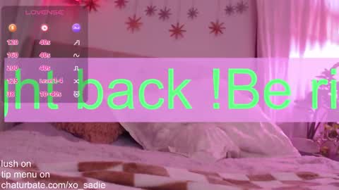 Snapshot of xo_sadie chatting on 03/01/26, 09:55 Xo Sadie online show from 03/01/26, 09:55