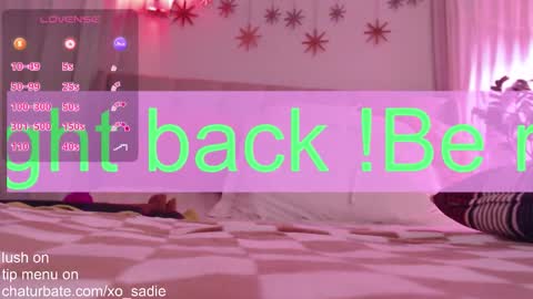 Snapshot of xo_sadie chatting on 03/18/26, 05:10 Xo Sadie online show from 03/18/26, 05:10