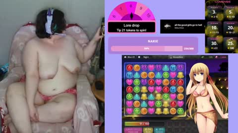 Snapshot of xonerdykitty chatting on 02/04/25, 08:56 Nerdykitty online show from 02/04/25, 08:56