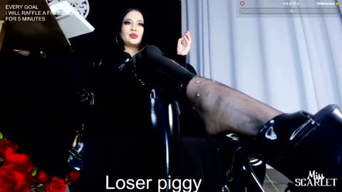 Mistress Scarlet Igmiss scarlet978 online show from 02/26/25, 12:38