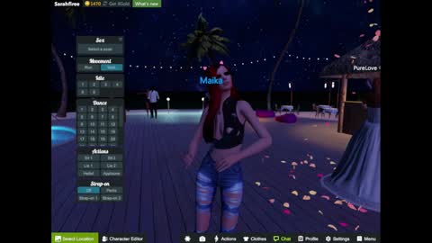 Miss Sarah online show from 01/10/25, 02:14