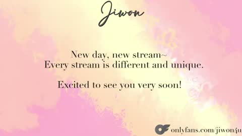 Snapshot of yourlovelykgirlfriend chatting on 06/28/26, 08:15 J i w o n online show from 06/28/26, 08:15