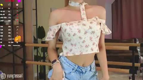 Snapshot of yungtessa chatting on 07/10/26, 06:54 Tessa online show from 07/10/26, 06:54