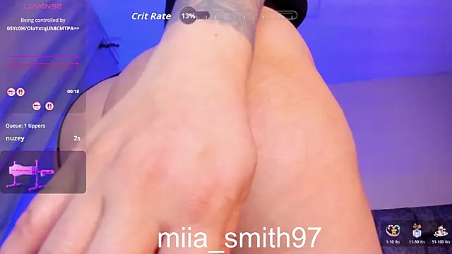 Snapshot of miia-smith97 chatting on 05/27/26, 01:57 miia-smith97 online show from 05/27/26, 01:57