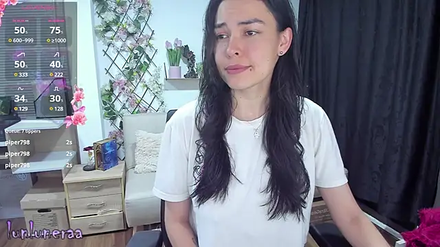 Snapshot of Lunlunera chatting on 02/03/25, 06:45 Lunlunera online show from 02/03/25, 06:45