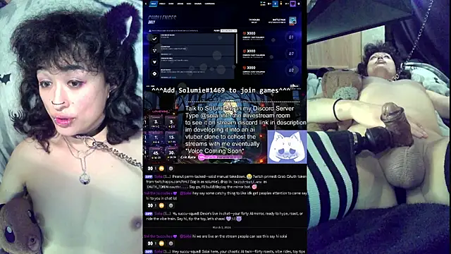 Solumi online show from 03/07/26, 09:17