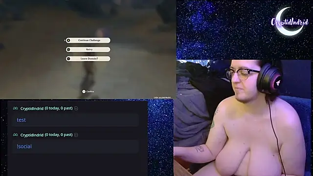 CryptidIndrid online show from 12/20/24, 09:39
