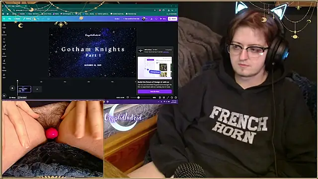 CryptidIndrid online show from 03/14/25, 05:48