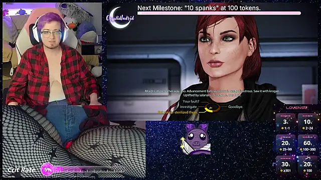 CryptidIndrid online show from 09/27/25, 10:48