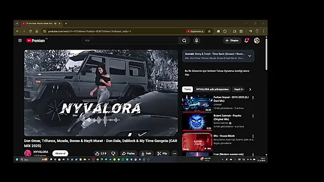 Snapshot of YaseminKader chatting on 10/26/25, 11:09 YaseminKader online show from 10/26/25, 11:09